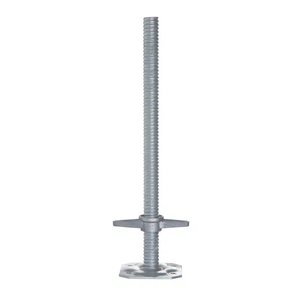 ASC Group Stahlspindel mit Fußpl. 1000mm mit Kunststoffhülse und Stütze
