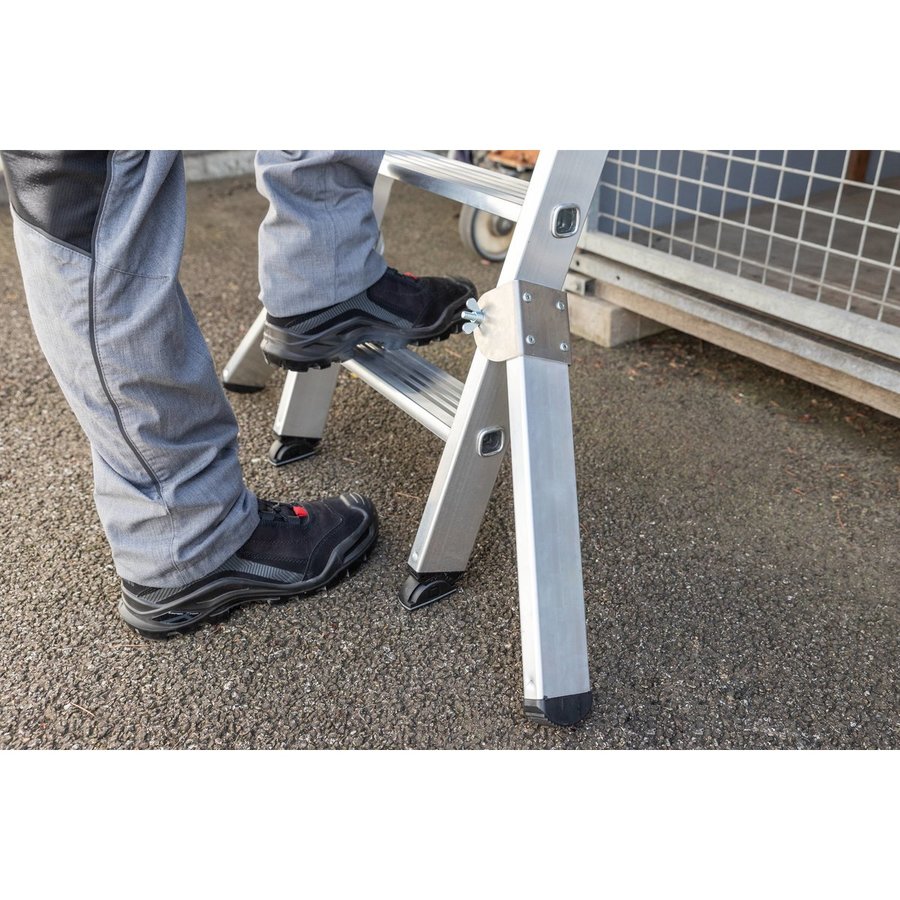 Günzburger Steigtechnik Klapptraverse 1,2 m Breite passend für Holmhöhe 73 mm