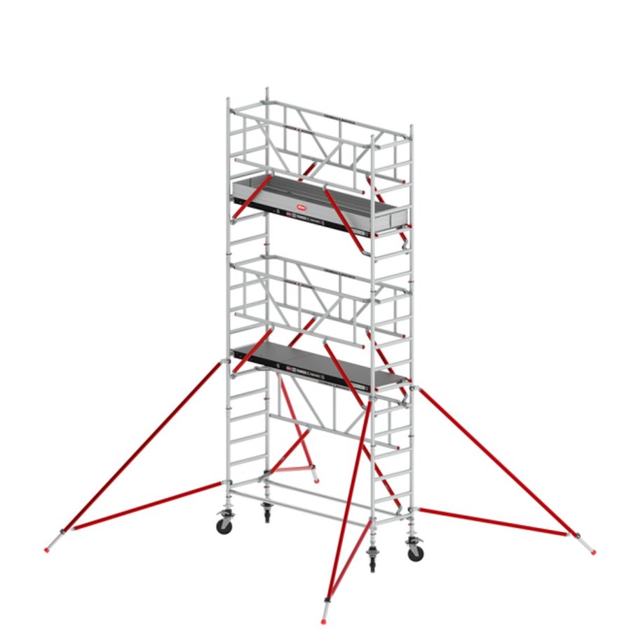 Altrex RS TOWER 51-S - Aluminium Fahrgerüst 0.75 x 2.45  Fiber-Deck®-Plattformen, Arbeitshöhe bis 6,2 m
