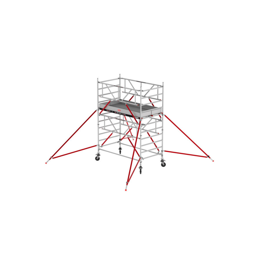 Altrex RS TOWER 52-S mit Safe-Quick®Geländer - 1.35 x 3.05 m Holzplattformen, Arbeitshöhe 4,20 m