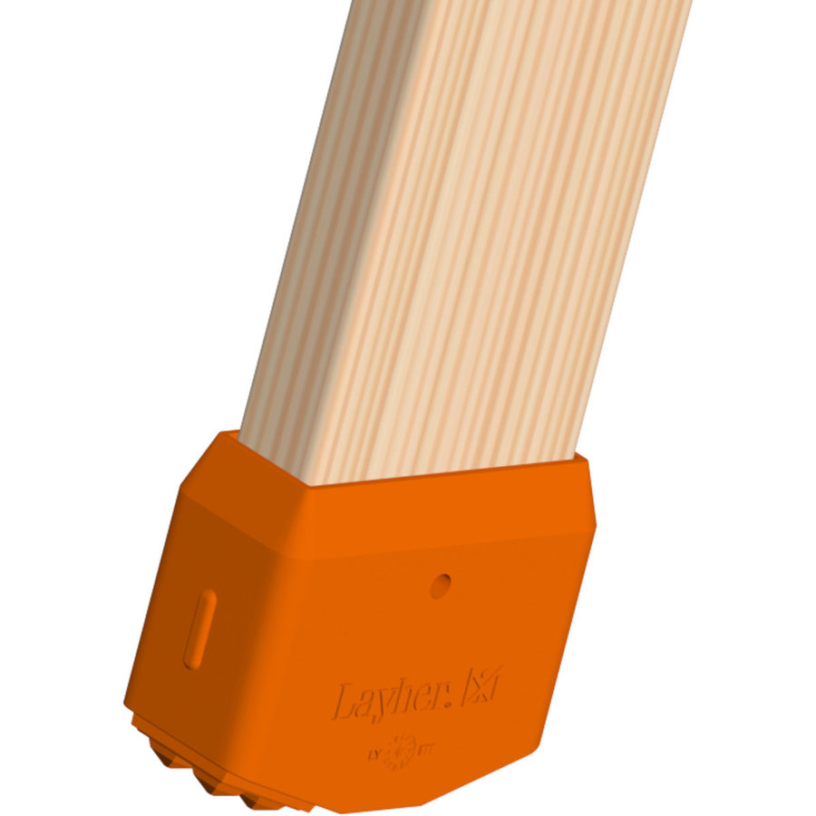 Layher Leiternschuh 70 für Holzleiter, PAAR