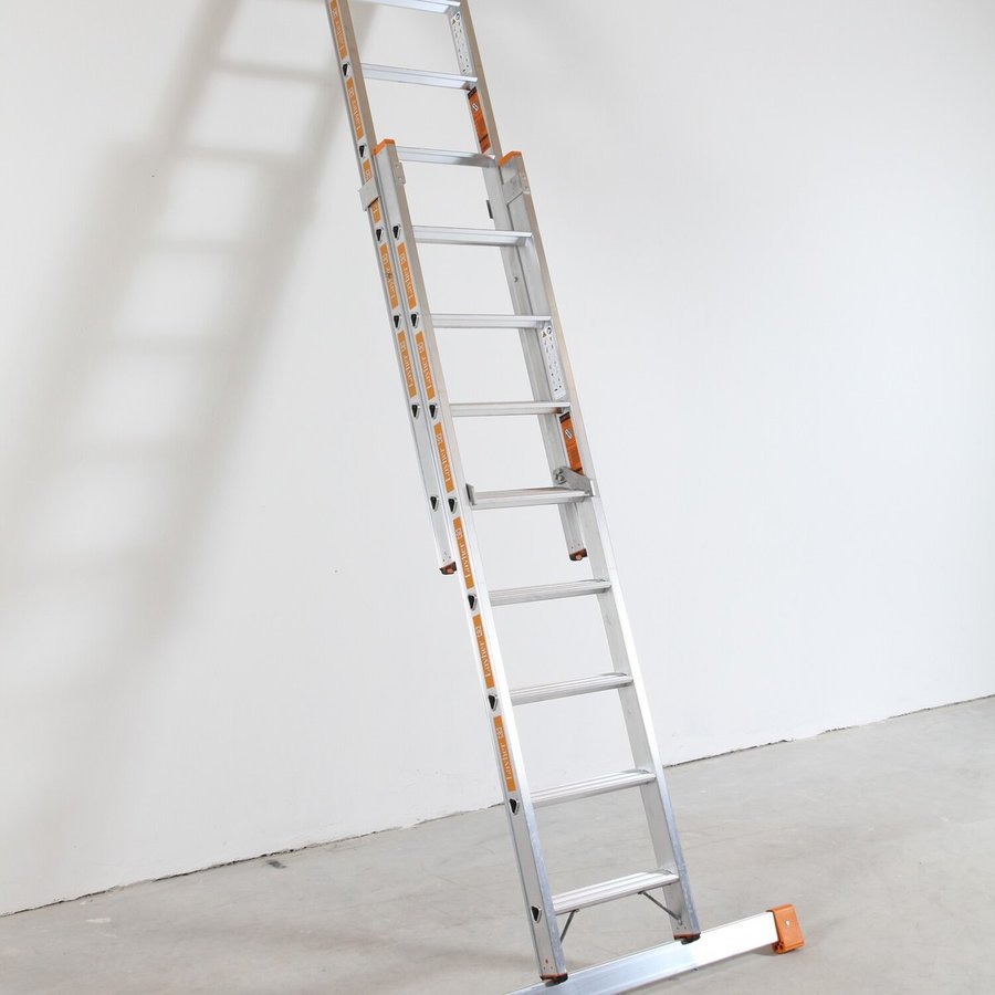 Layher Stufenschiebeleiter TOPIC 1032 2X12