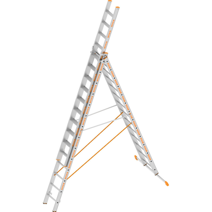 Layher LE TOPIC-ALLZWECKLEITER 3X14 STUFEN