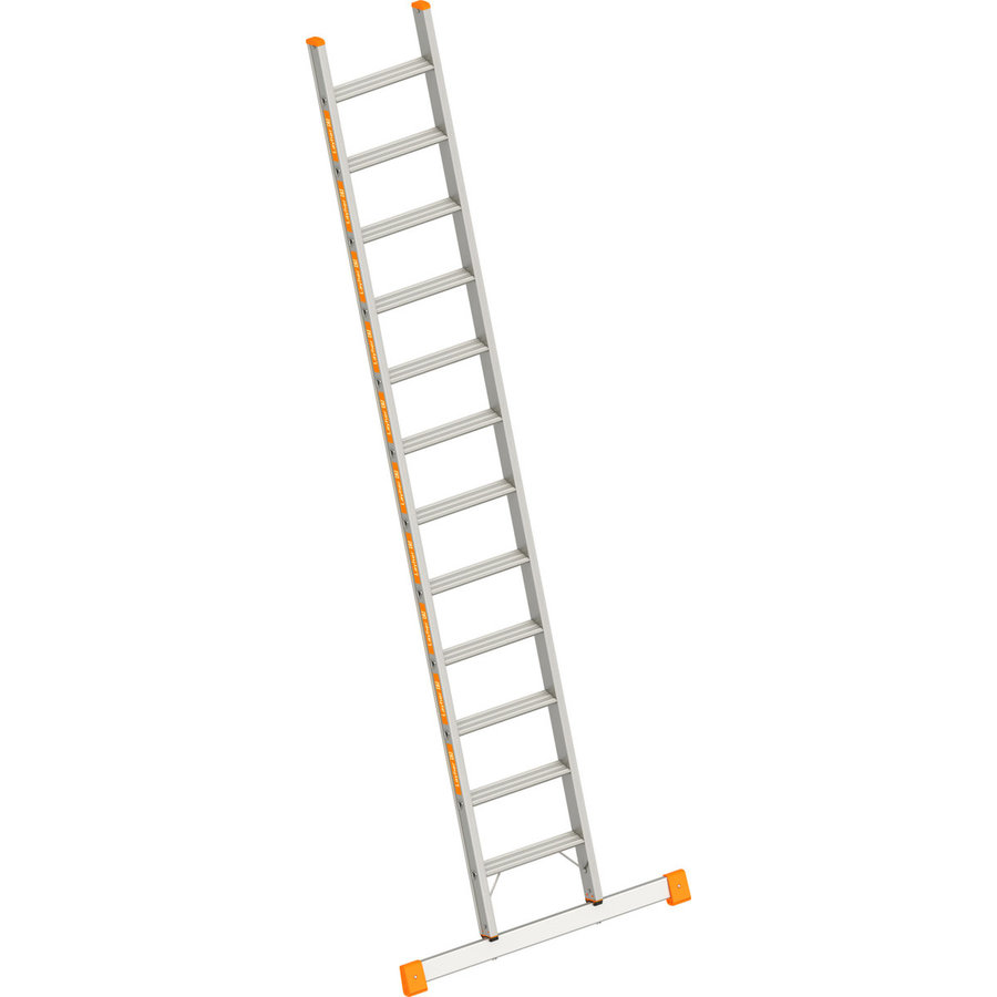 Layher Stufenanlegeleiter TOPIC - schwer belastbar  12 Stufen
