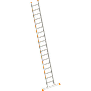 Layher LE TOPIC-ANLEGELEITER 18 STUFEN MIT TRA
