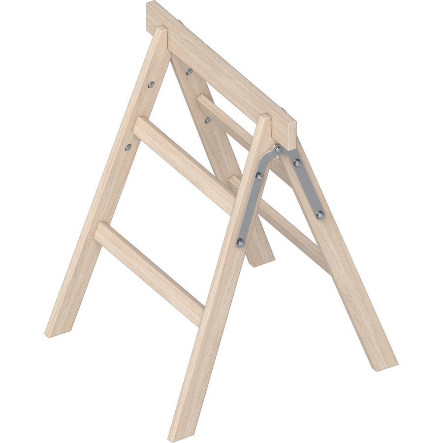 Layher LE-HOLZ-TAPEZIERBOCK 2X2 SPROSSEN