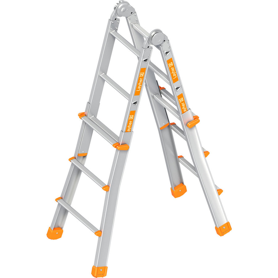 Layher LE TOPIC-TELESKOPLEITER 4X3 SPROSSEN