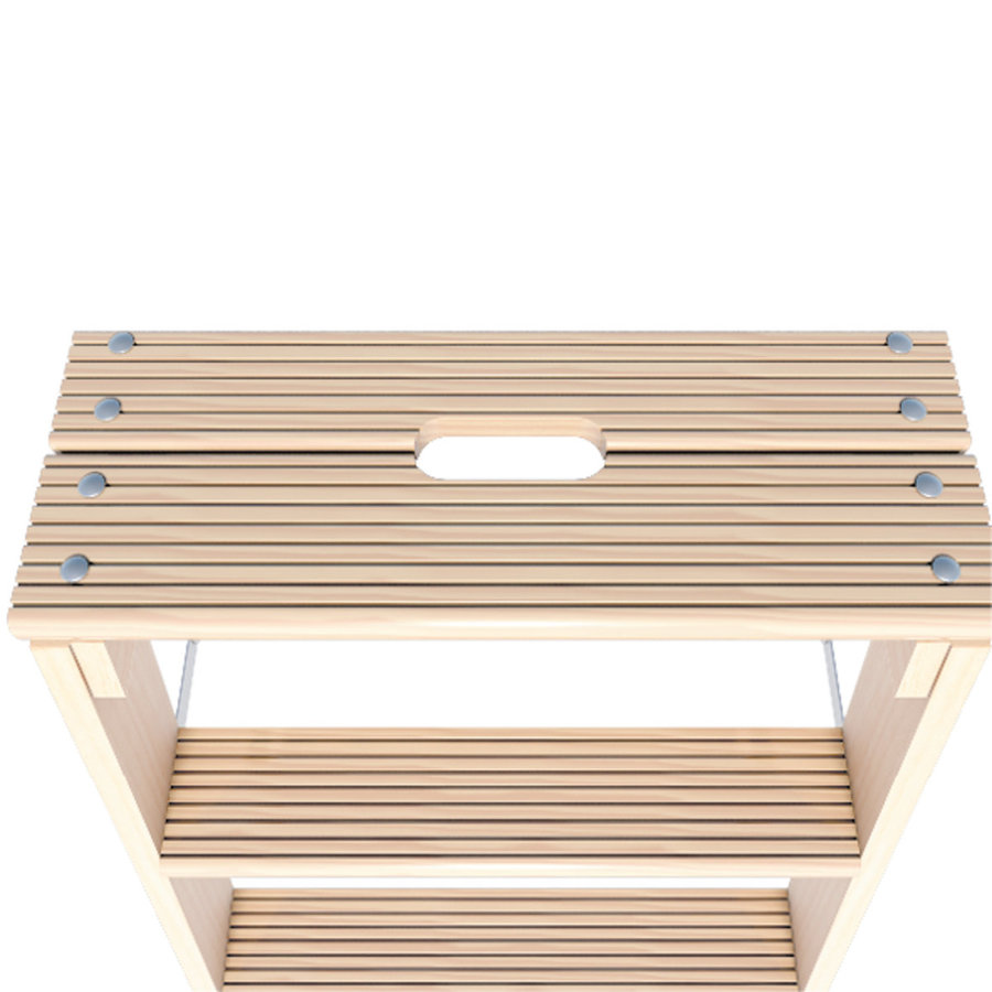 Layher LE HOLZ-STUFENTRITT 2 STUFEN