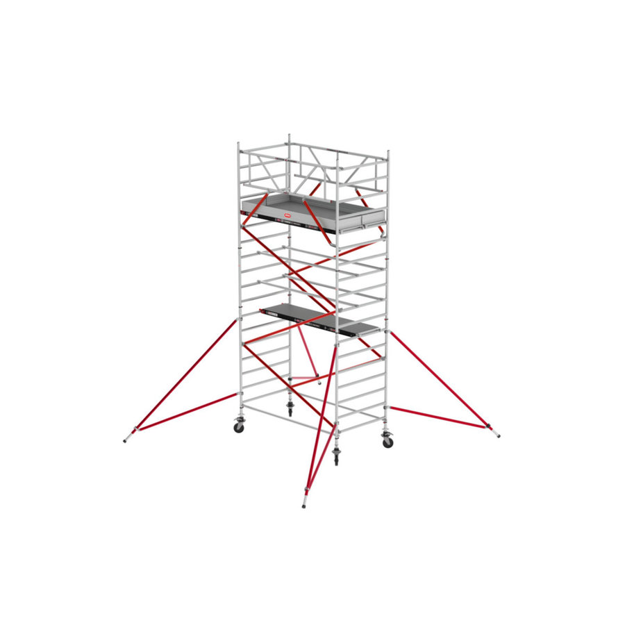 Altrex RS TOWER 52 fahrgerüst breit, 1.35x1.85 m Fiber-Deck®-Plattform, Arbeitshöhe bis 6,2m