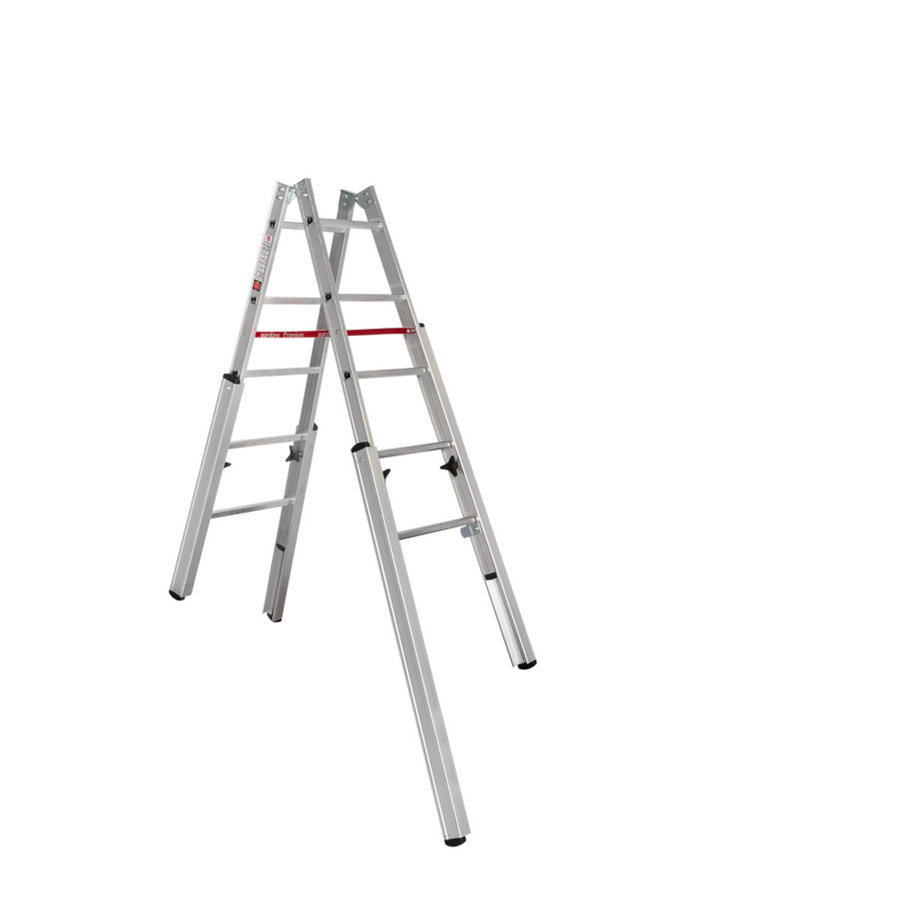 Euroline Alu-Treppenstehleiter Nr. 30576 2x5