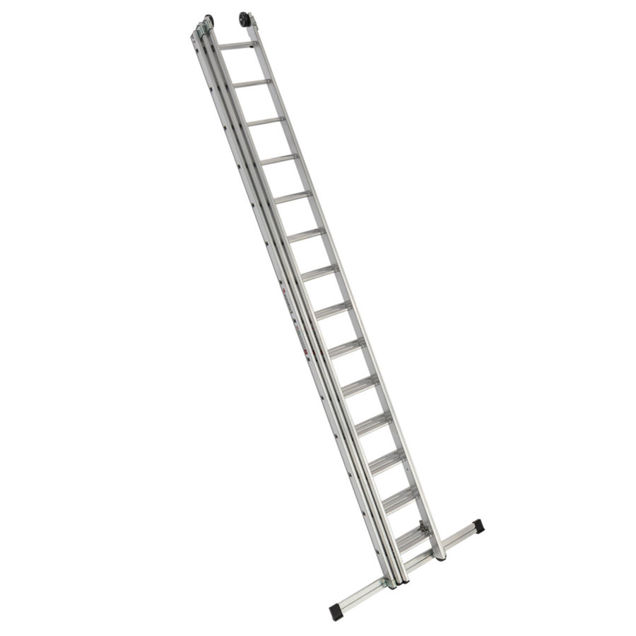 Euroline Alu-Schiebeleiter 3-teilig Nr. 303 3x14