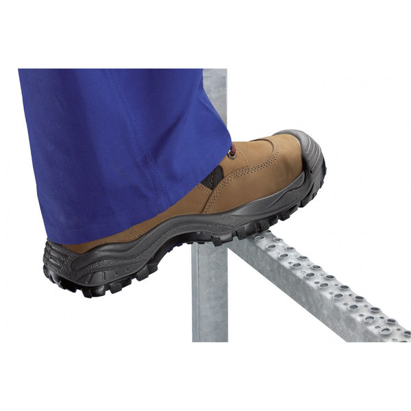 Hailo Professional Leitern-Außenbreite 490mm, Stahl feuerverzinkt 1,40 m | 5 Sprossen