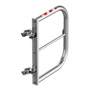 Hailo Professional Universalschranke mit Knieleiste, Rohrmontage - variabel 525-1000 mm