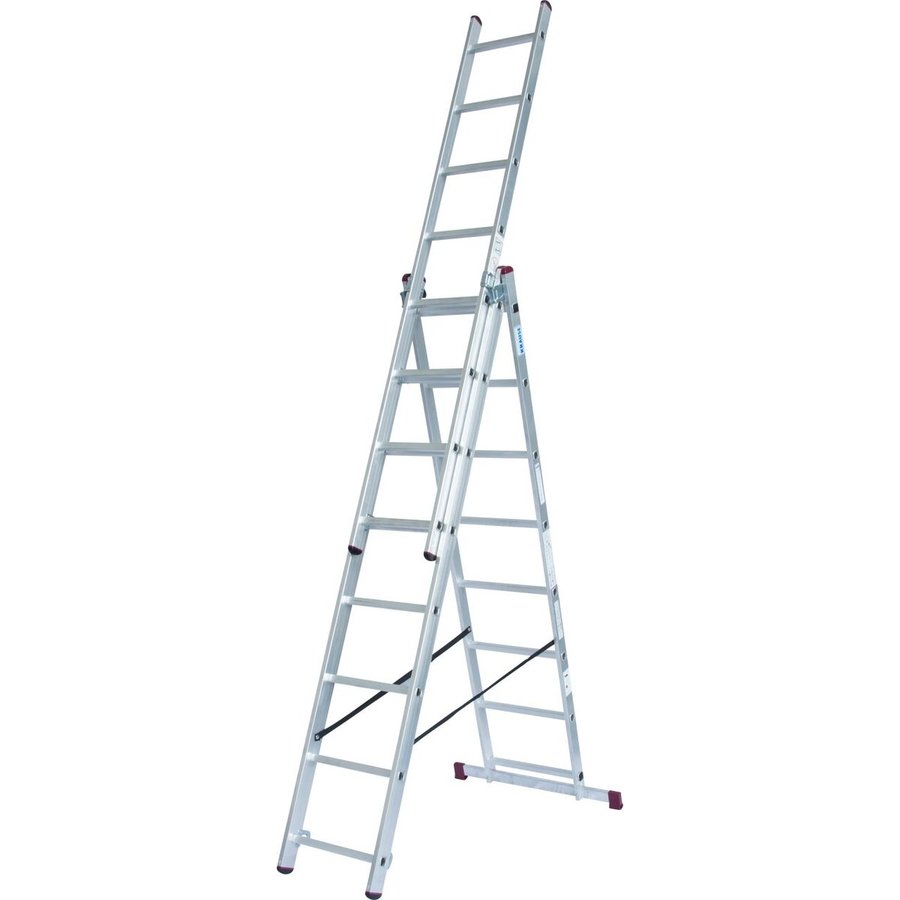 Krause CORDA Alu VielzweckLeiter Treppengängig 3x8 Sprossen
