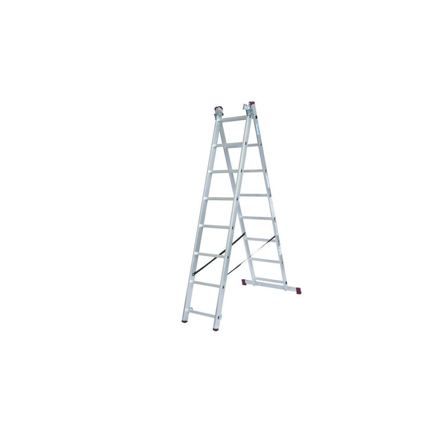 Krause CORDA Alu VielzweckLeiter Treppengängig 3x8 Sprossen