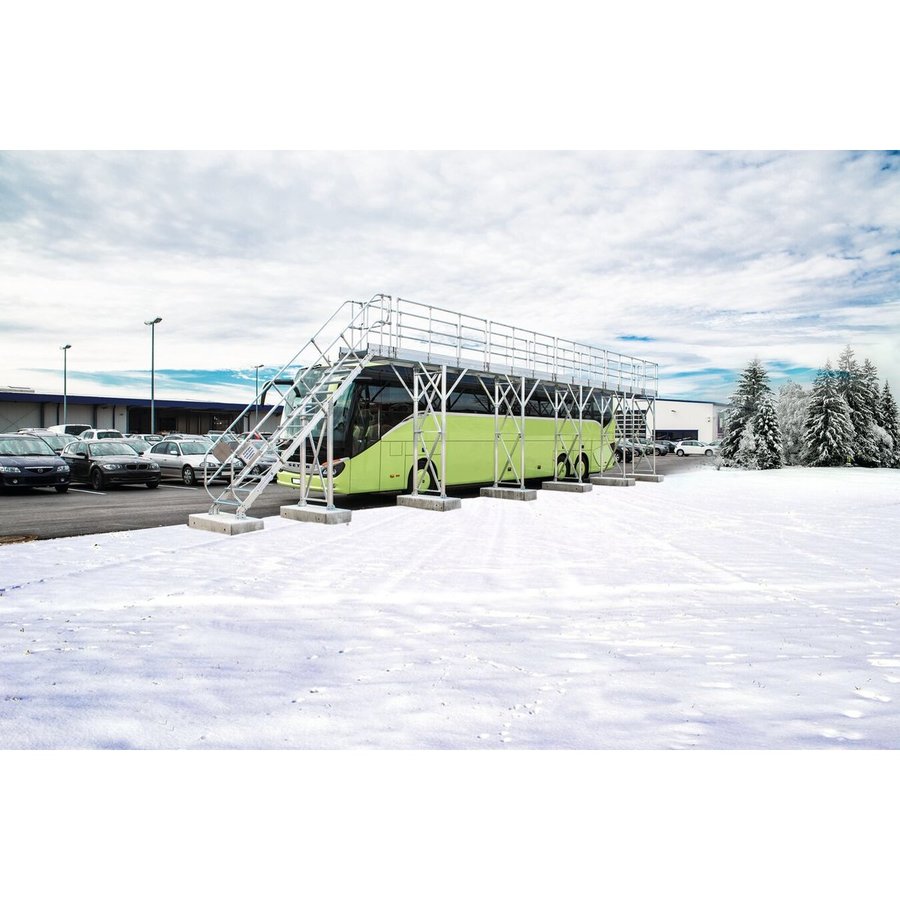 Günzburger Steigtechnik Enteisungsanlage stationär komplett  Plattformlänge 15,96 m