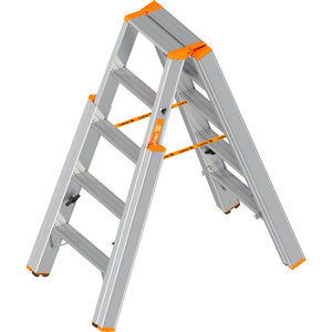 Layher LE-TOPIC-TREPPENSTEHLEITER 2x5 M.STUFEN