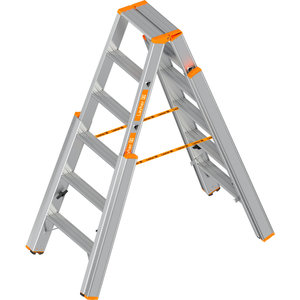 Layher Treppenstehleiter mit Stufen TOPIC 1062