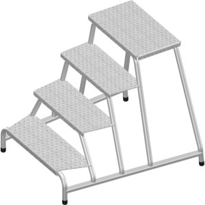 Layher Maschinentritt 1075