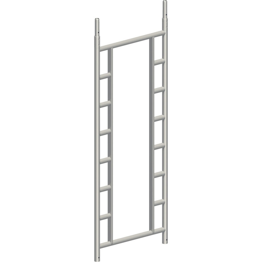 Layher Alu Durchgangs-Standleiter 75/8