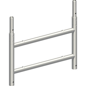 Layher Alu - Standleiter mit 2 Sprossen