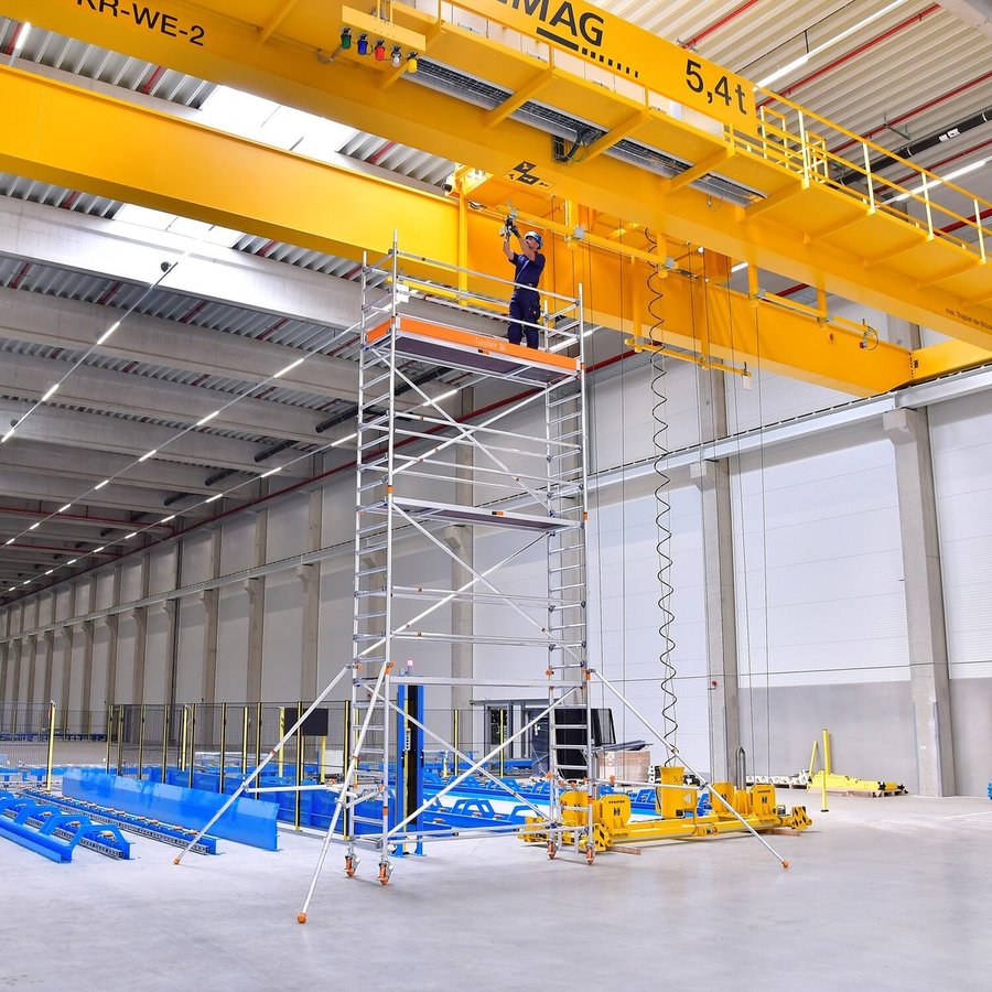 Layher UNI Standard P2 Fahrgerüst Gerüsthöhe 5,58 m