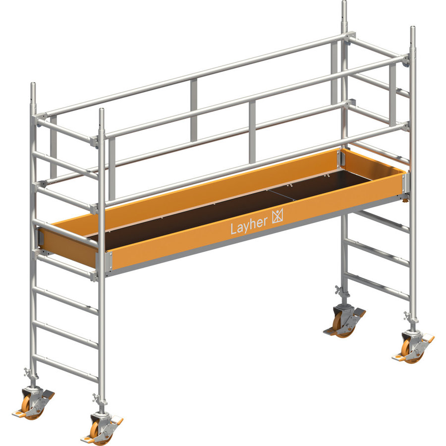 Layher UNI Standard Fahrgerüst Gerüsthöhe 2,43 m