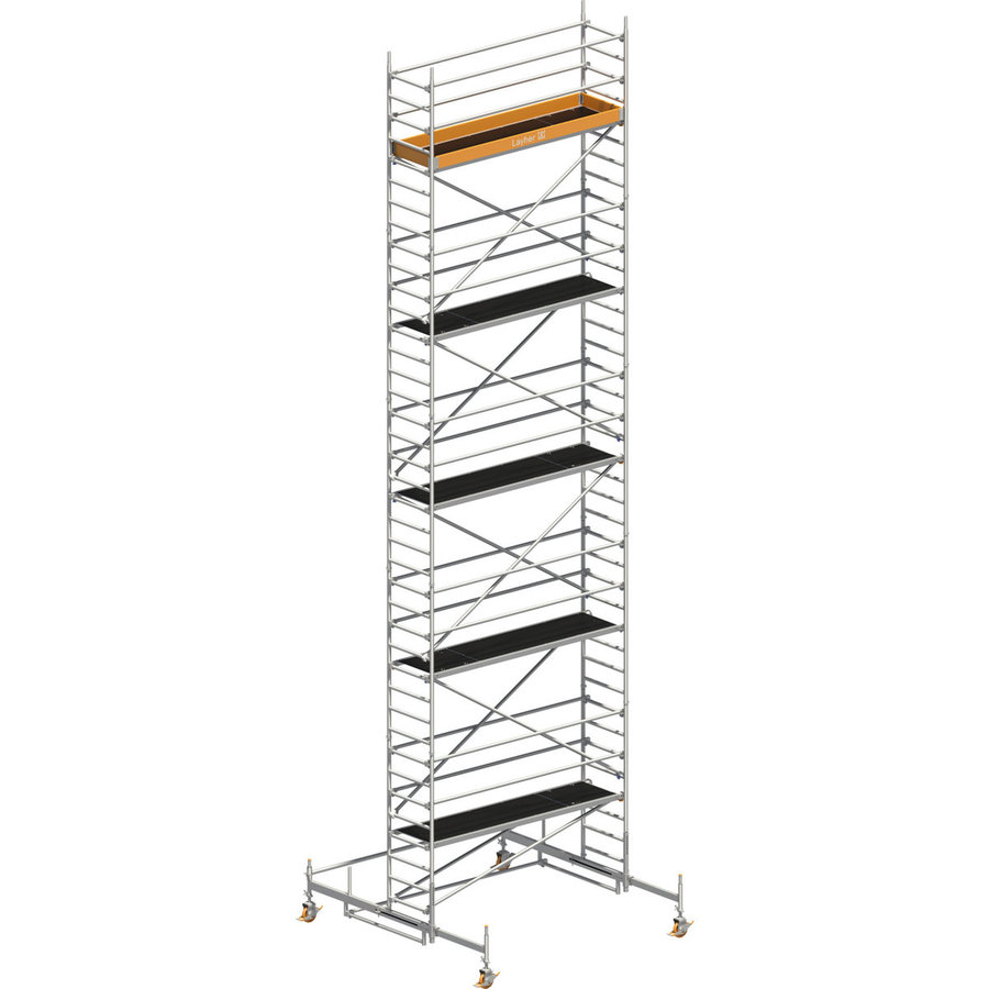 Layher UNI Standard P2 Fahrgerüst Gerüsthöhe 10,61 m