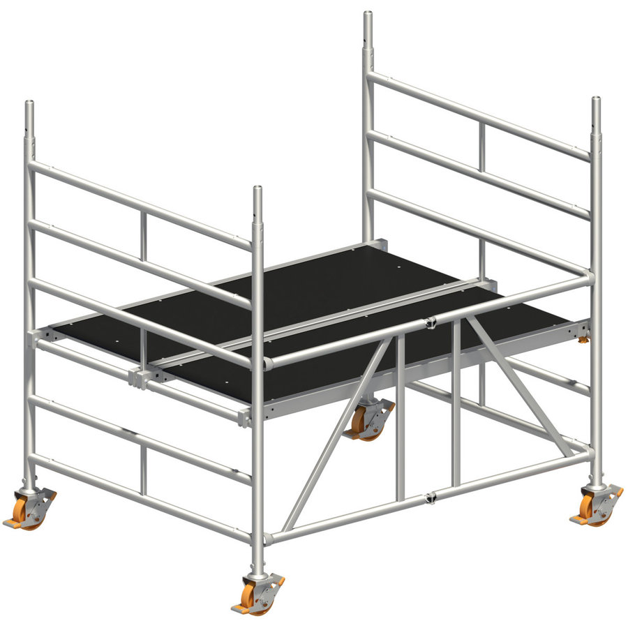 Layher Faltgerüst - Zifa 150, 1,50x1,80 m Arbeitshöhe bis 2,86 m