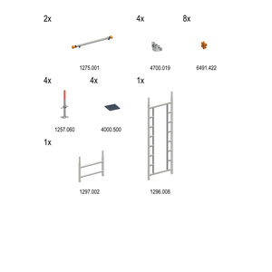 Layher Treppen-Kit Erweiterung SoloTower, kein komplettes Gerüst
