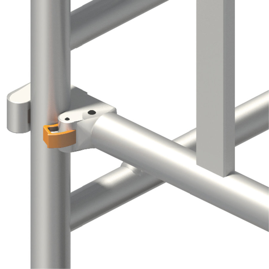 Layher SoloTower, Ein-Personen-Gerüst Standhöhe 2,15m