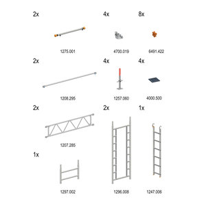 Layher Uni Standard Treppen-Kit Erweiterung TYP 2
