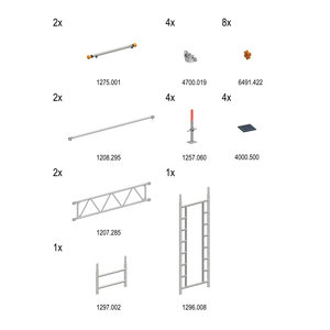 Layher Uni Standard P2 mit Treppen-Kit