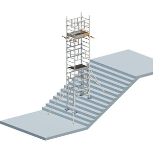 Layher SOLOTOWER SAFE-PLUS mit TREPPENKIT SH=5M