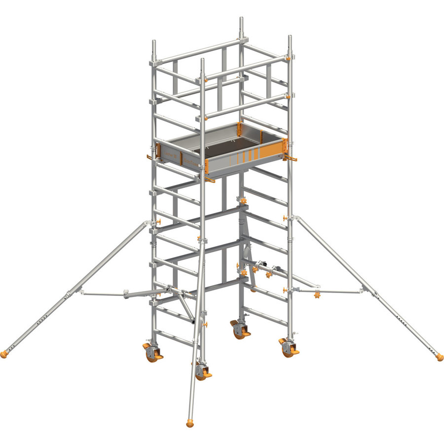 Layher SoloTower, Ein-Personen-Gerüst Standhöhe 3,15m