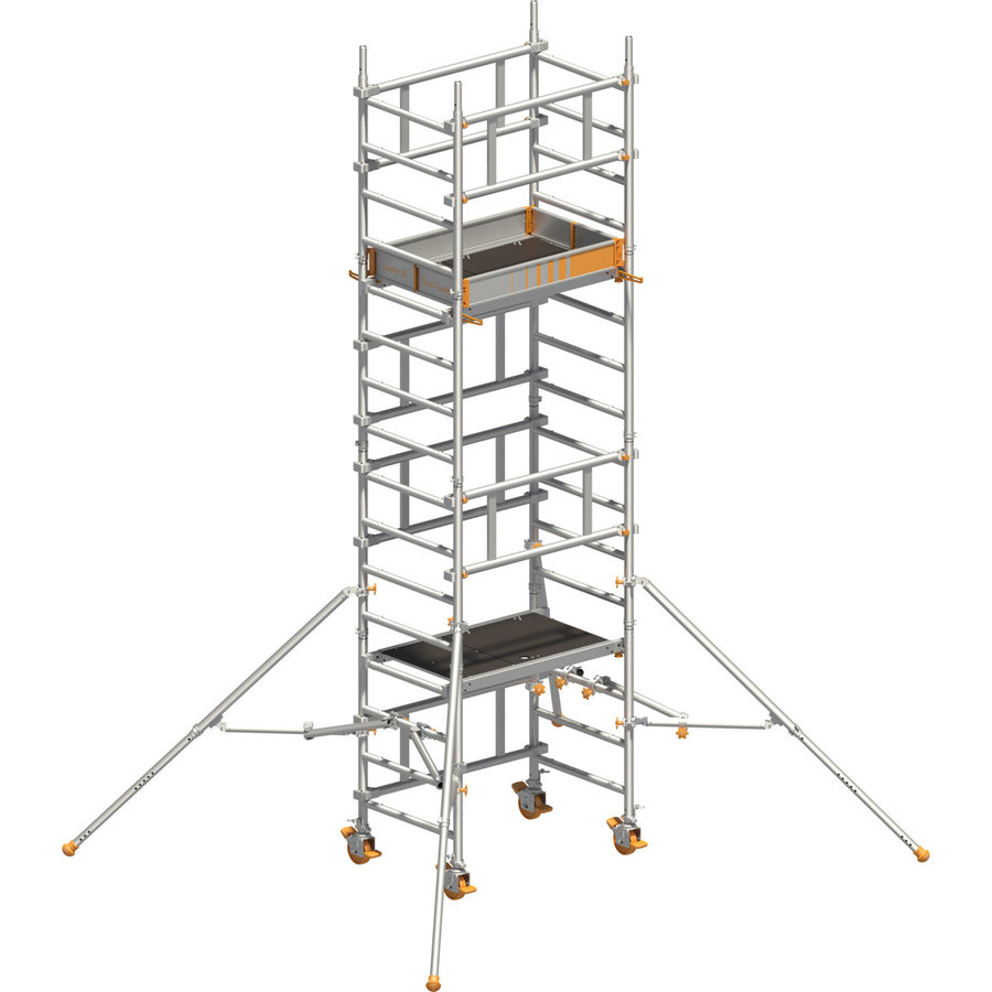 Layher SoloTower, Ein-Personen-Gerüst Standhöhe 3,15m