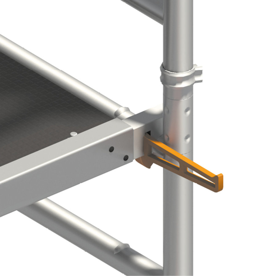 Layher SoloTower, Ein-Personen-Gerüst Standhöhe 4,15m