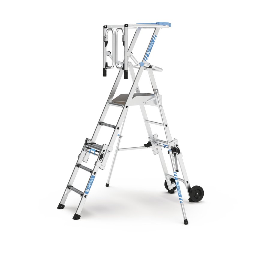 ZARGES ZAP Masterflex Plus S - Teleskop-Plattformleiter 5 Stufen