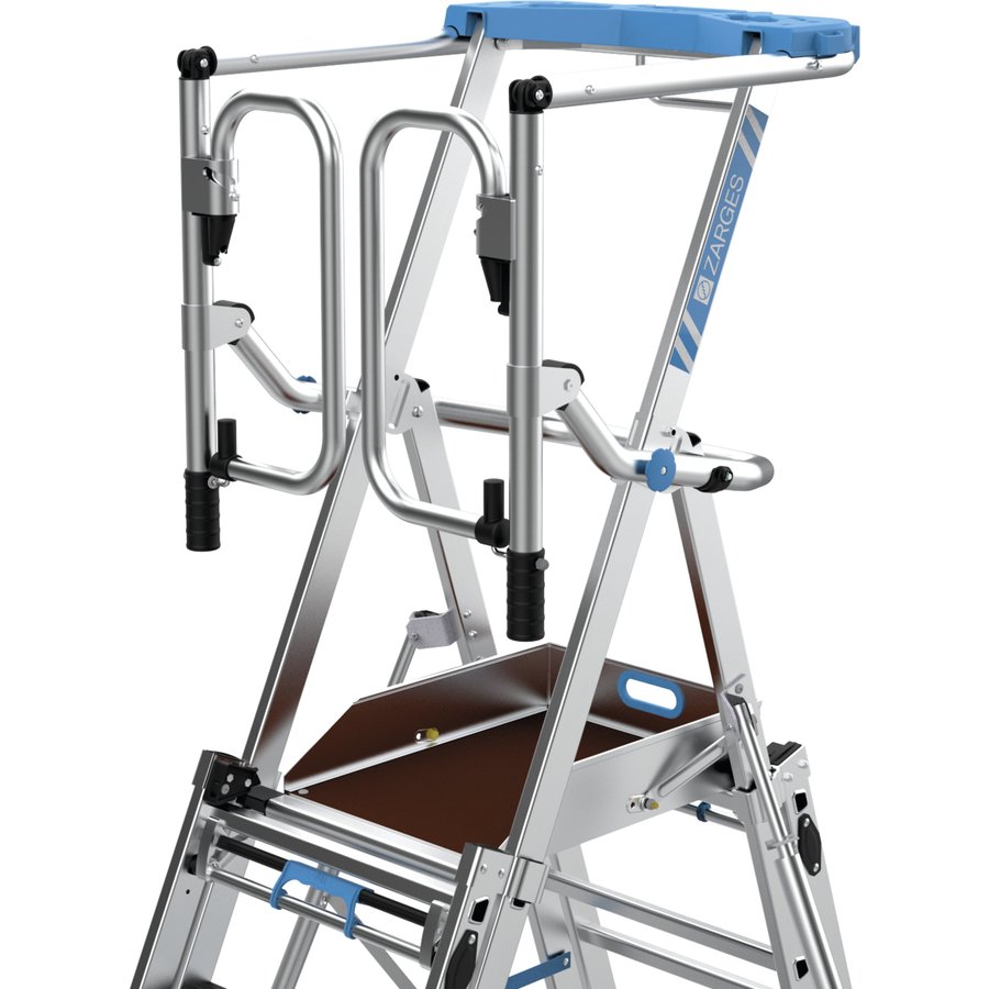 ZARGES ZAP Masterflex Plus S - Teleskop-Plattformleiter 7 Stufen