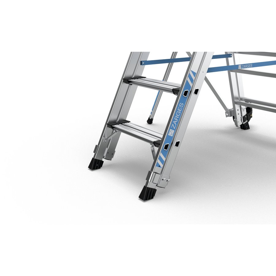 ZARGES ZAP Masterflex Plus S - Teleskop-Plattformleiter 9 Stufen