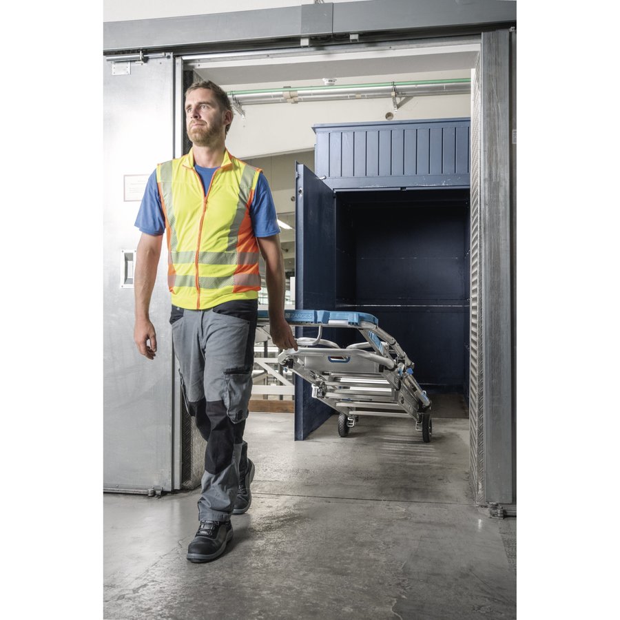 ZARGES ZAP Masterflex Plus S - Teleskop-Plattformleiter 12 Stufen