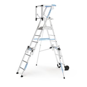 ZARGES ZAP Masterflex S - Teleskop-Plattformleiter