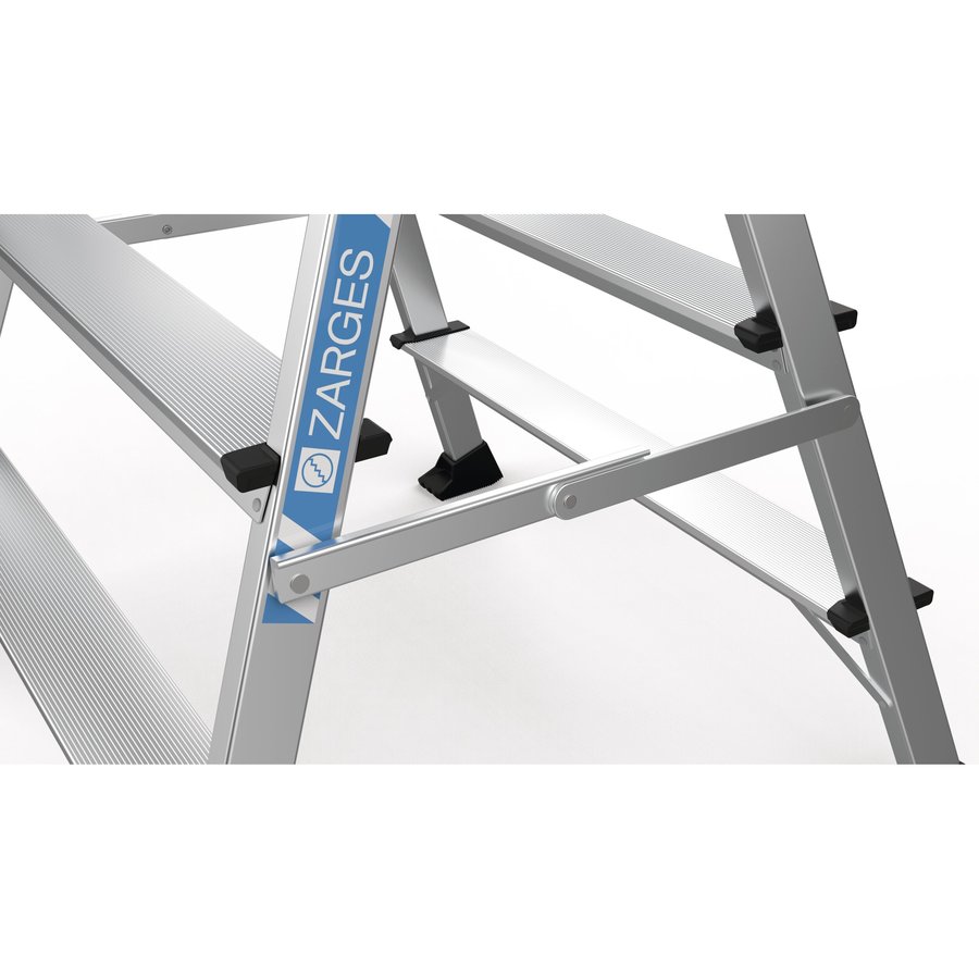 ZARGES XLstep P - Podest breit 2 x 2 Stufen