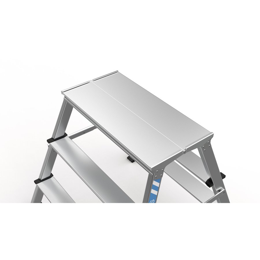 ZARGES XLstep P - Podest breit 2 x 3 Stufen