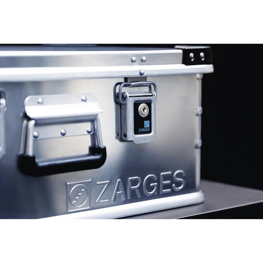 ZARGES Akku Storage Box AM: L 600 mm × B 400 mm × H 240 mm, Nutzmaß: L 450 x B 300 x H 150 mm