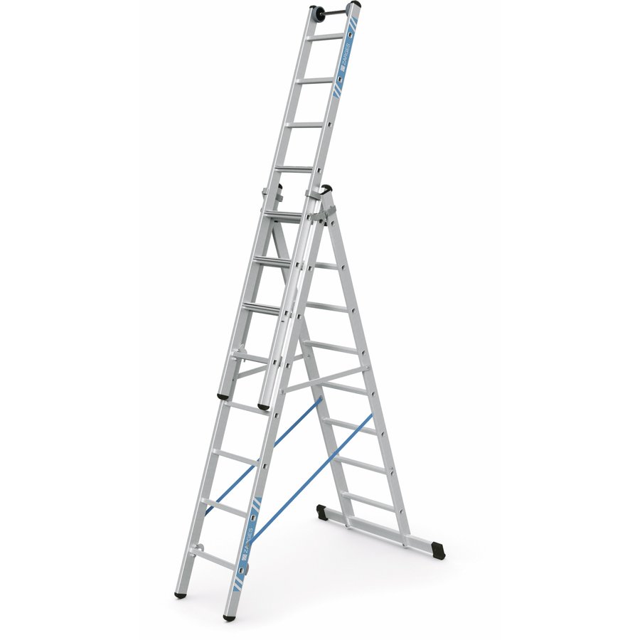 ZARGES Skymaster Plus X - LM-Mehrzweckleiter 3 x 8 Stufen