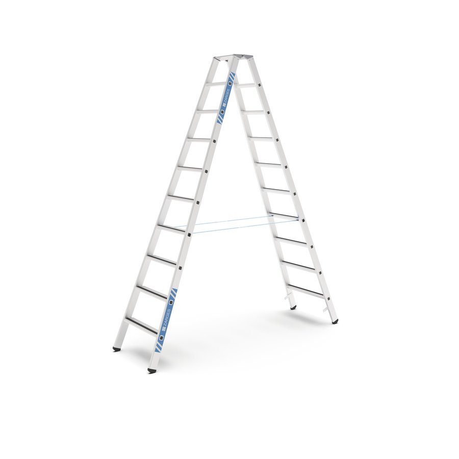 ZARGES Saferstep B - LM-Stufen-Stehleiter 2x10 Stufen