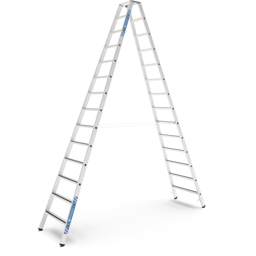 ZARGES Saferstep B - LM-Stufen-Stehleiter 2x14 Stufen
