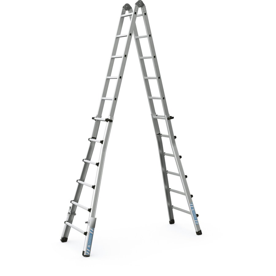 ZARGES Variotec V - Teleskopleiter 4 x 6 Sprossen