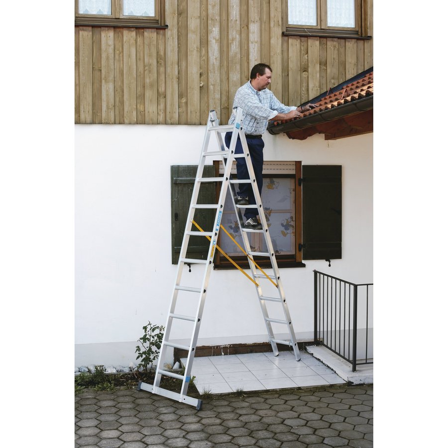 ZARGES Combimaster DX - Mehrzweckleiter 2x8 Sprossen